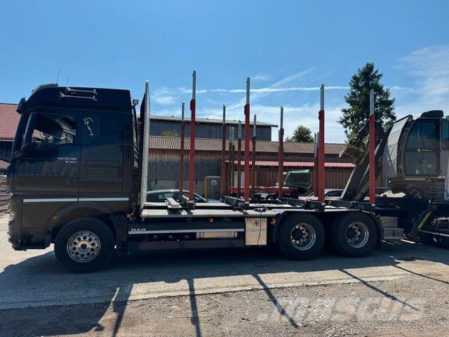 MAN TGX 26.580 شاحنات أشجار
