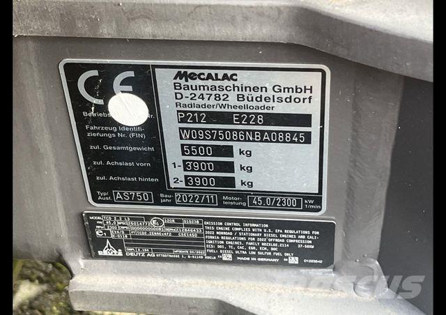 Mecalac AS 750 لوادر بعجل