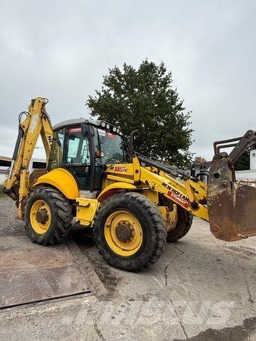 New Holland B 115 c لوادر ذات جرافات عكسية