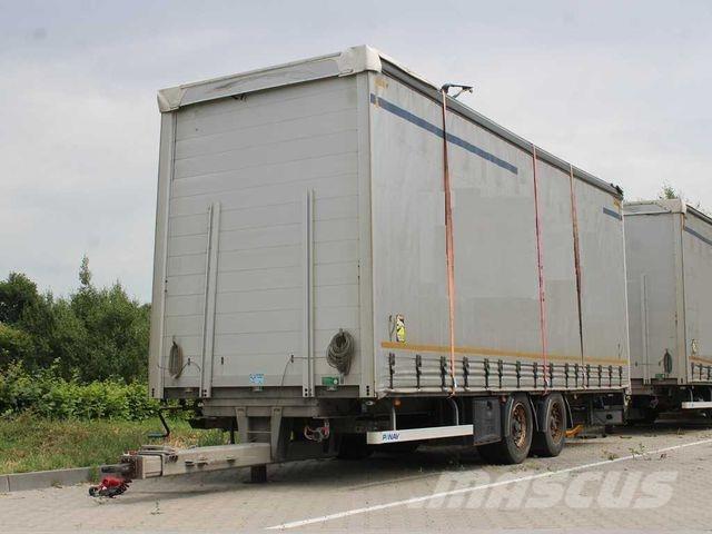 Panav TVK18M مقطورات بغطاء جانبي