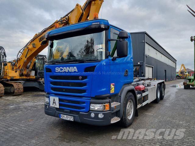Scania G 450 شاحنات الرافعات الخطافية