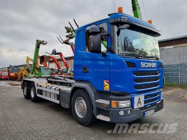 Scania G 450 شاحنات الرافعات الخطافية
