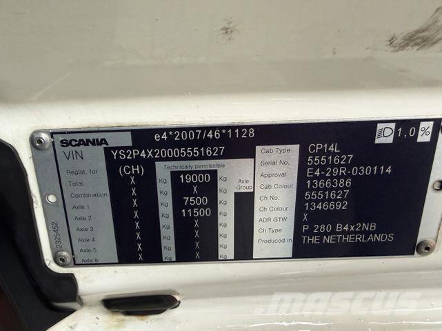 Scania P280 4X2 شاحنات ذات هيكل صندوقي