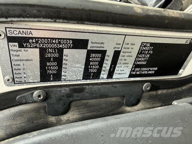 Scania P280 6X2*4 شاحنات بمقصورة وهيكل