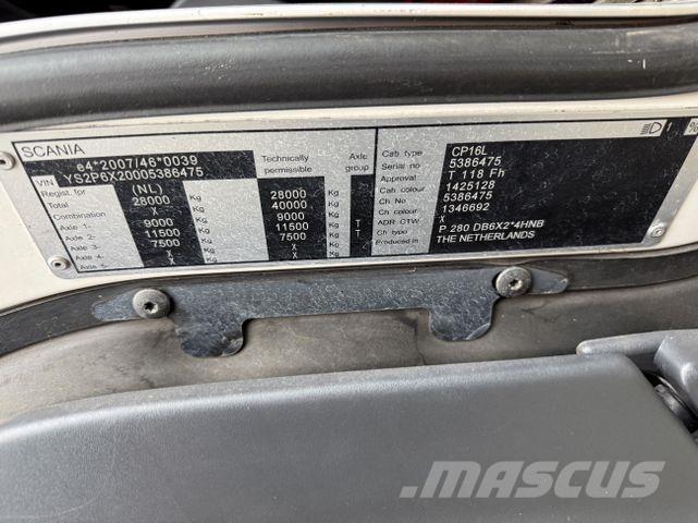 Scania P280 6X2*4 شاحنات بمقصورة وهيكل