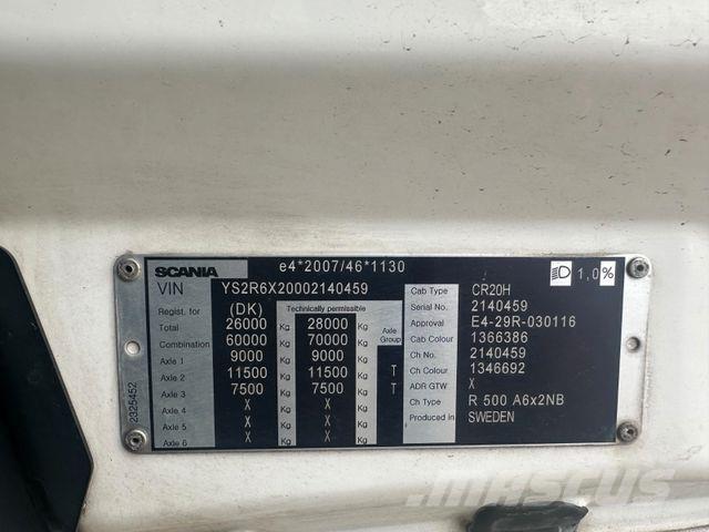 Scania R 500 6x2 وحدات الجر