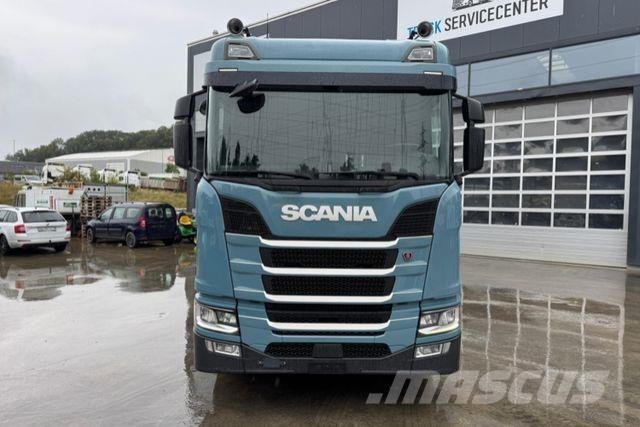 Scania R410 4x2 شاحنات بغطاء جانبي