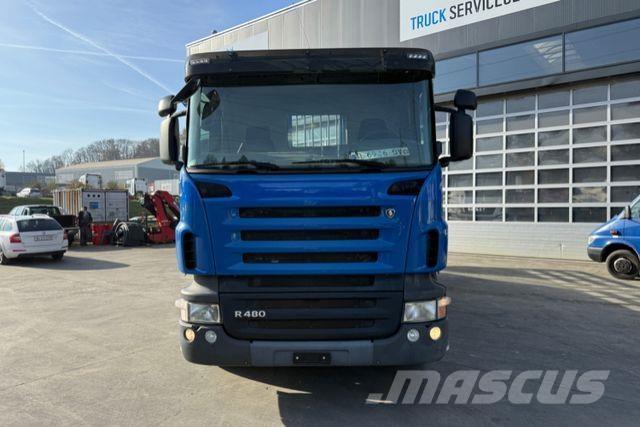 Scania R480 6x2 Alu شاحنات مسطحة/مفصلية الجوانب