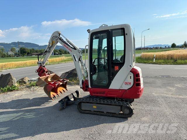 Takeuchi TB216 حفارات صغيرة أقل من 7 طن (حفارات صغيرة)