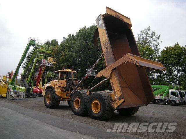 Volvo A 40 E, Dumper ساحبات مفصلية