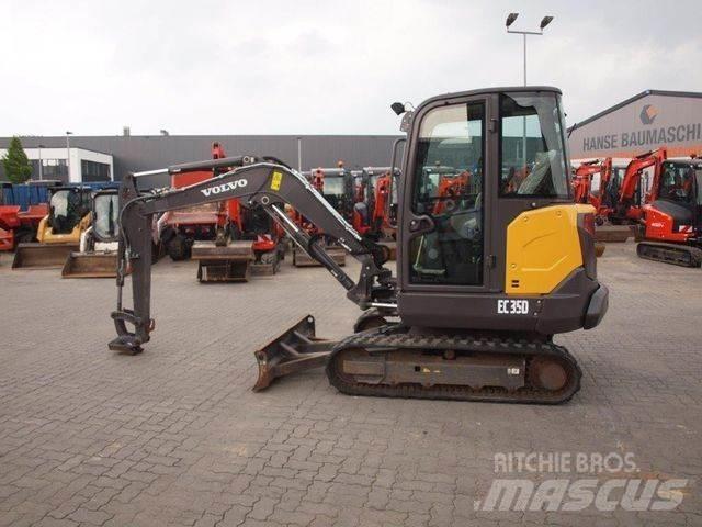 Volvo EC35D حفارات صغيرة أقل من 7 طن (حفارات صغيرة)