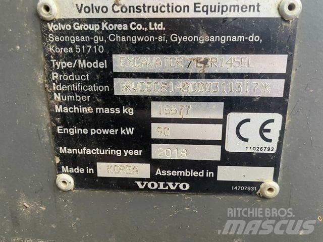 Volvo ECR 145 L حفارات زحافة