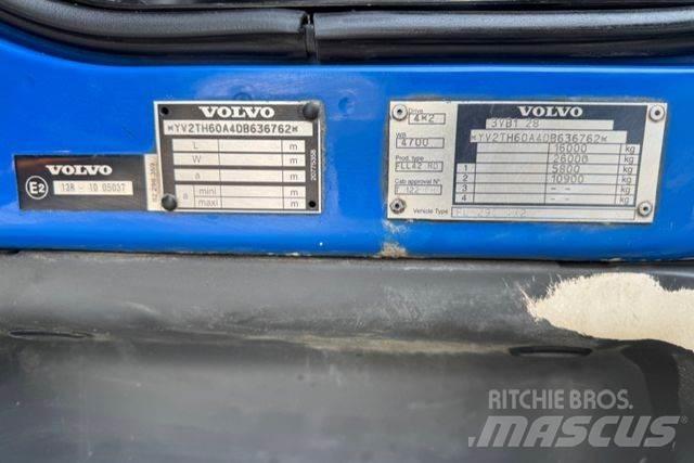 Volvo FLL-290 شاحنات بغطاء جانبي