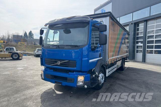 Volvo FLL-290 شاحنات بغطاء جانبي