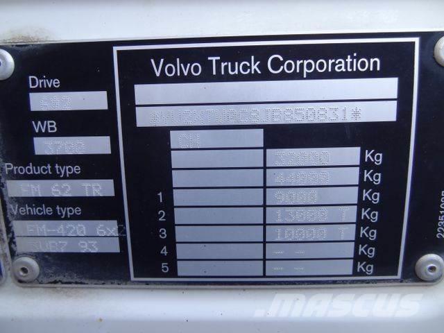 Volvo FM 420 6X2*4 شاحنات بمقصورة وهيكل