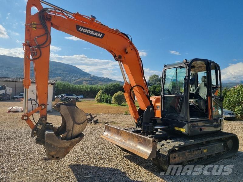 Doosan DX85 حفارات صغيرة أقل من 7 طن (حفارات صغيرة)