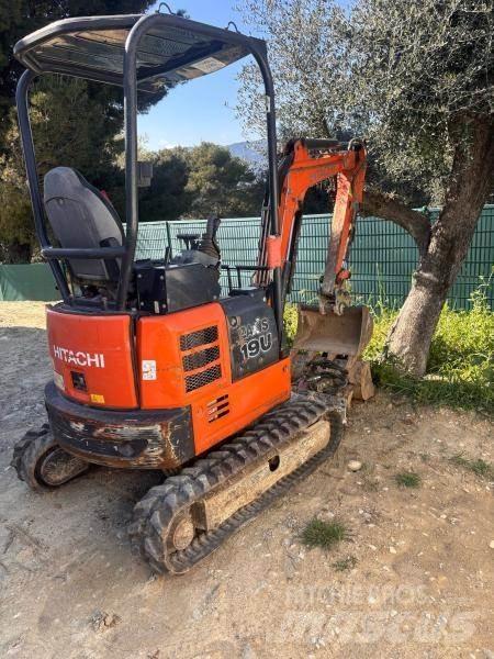 Hitachi zx19 حفارات صغيرة أقل من 7 طن (حفارات صغيرة)