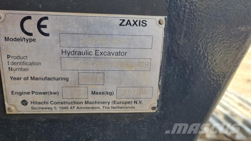 Hitachi ZX280 حفارات زحافة