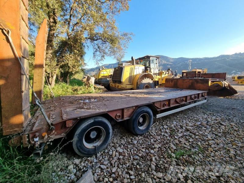 Kaiser 2 essieux نصف مقطورات مركبات النقل