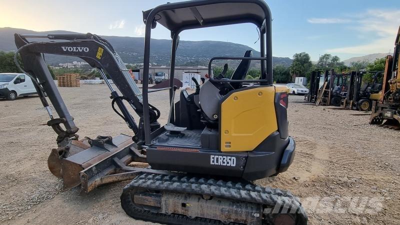 Volvo ECR35D حفارات صغيرة أقل من 7 طن (حفارات صغيرة)