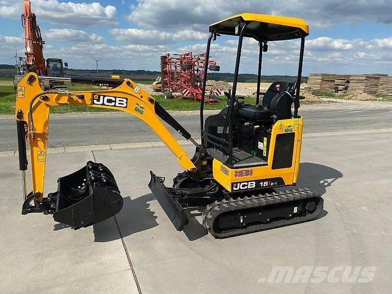 JCB 18-Z1 حفارات زحافة