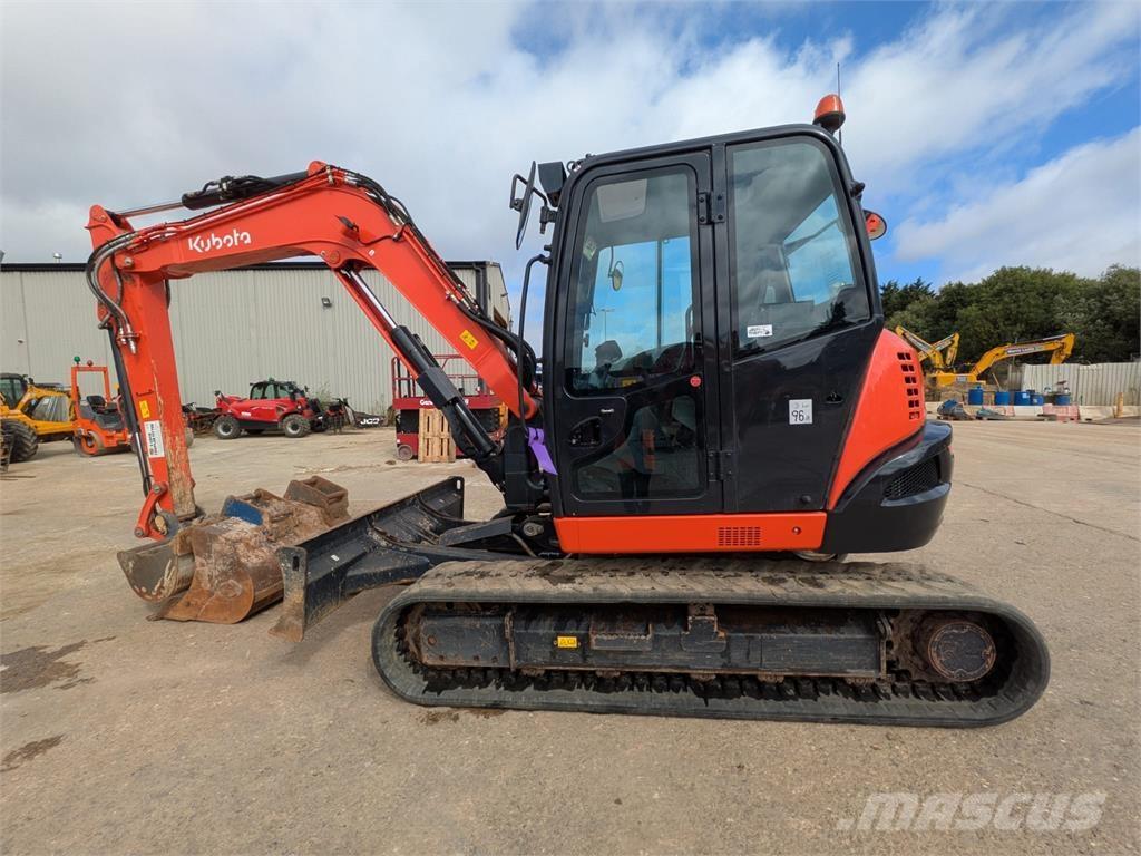 Kubota  حفارات صغيرة أقل من 7 طن (حفارات صغيرة)