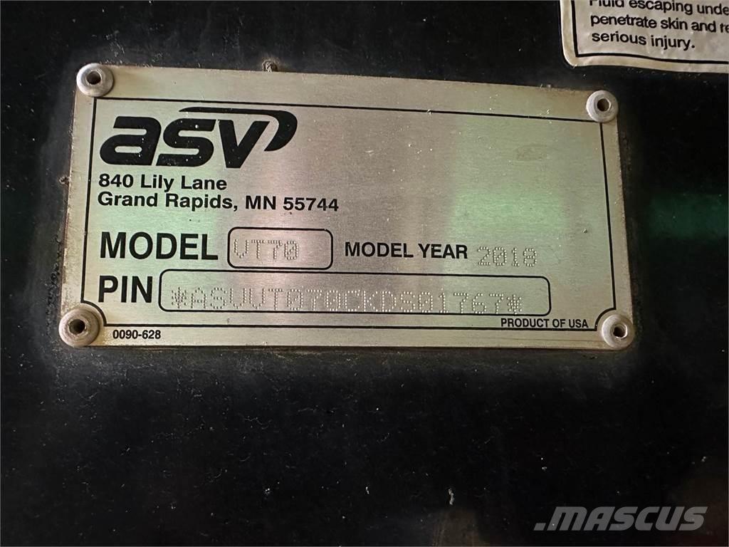 ASV VT-70 لوادر انزلاقية التوجيه
