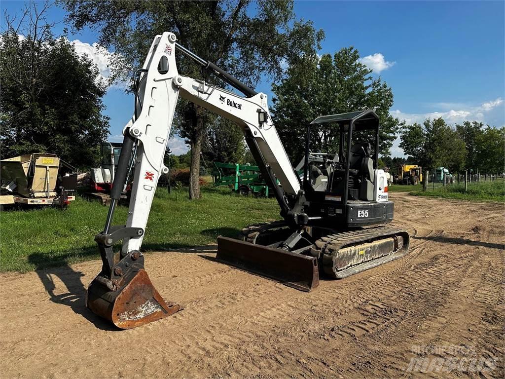 Bobcat E55 حفارات صغيرة أقل من 7 طن (حفارات صغيرة)