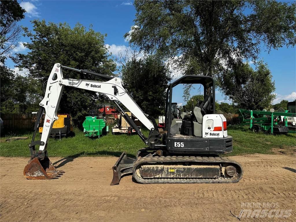 Bobcat E55 حفارات صغيرة أقل من 7 طن (حفارات صغيرة)