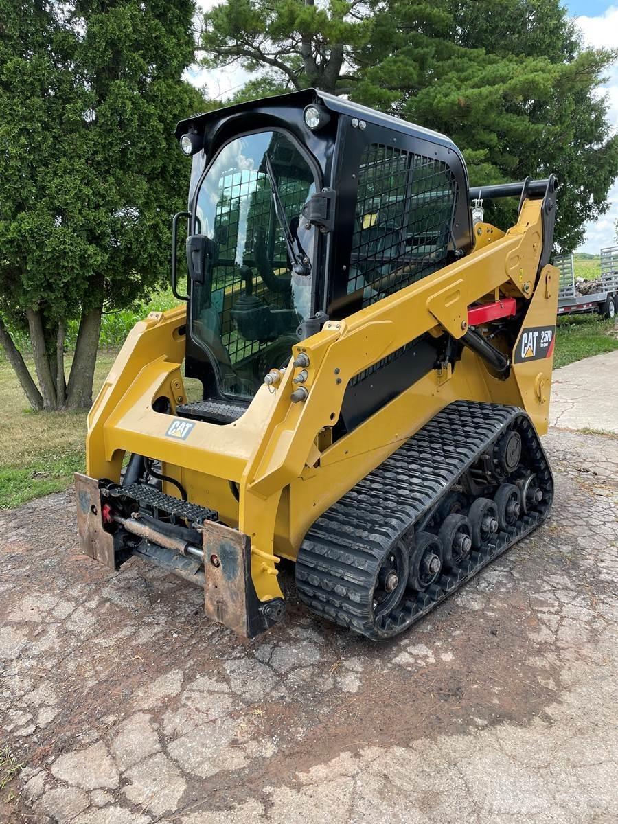 CAT 257D لوادر انزلاقية التوجيه