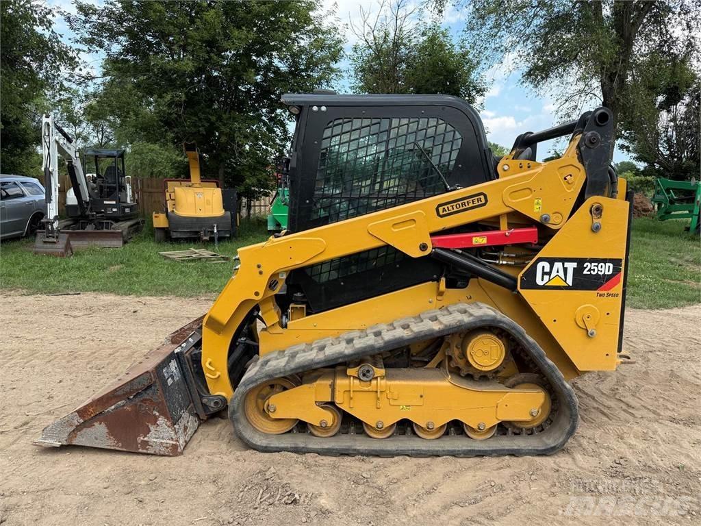 CAT 259D لوادر انزلاقية التوجيه