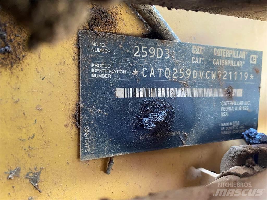CAT 259D3 لوادر انزلاقية التوجيه