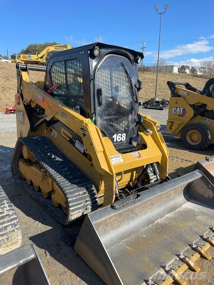 CAT 259D3 لوادر انزلاقية التوجيه