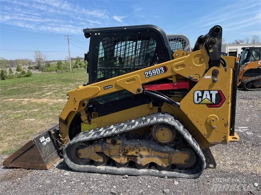 CAT 259D3 لوادر انزلاقية التوجيه