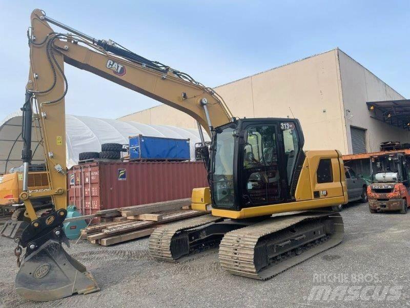 CAT 313 GC حفارات زحافة