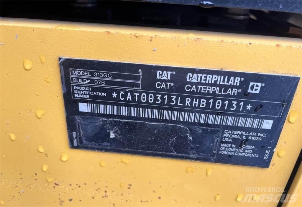 CAT 313 GC حفارات زحافة