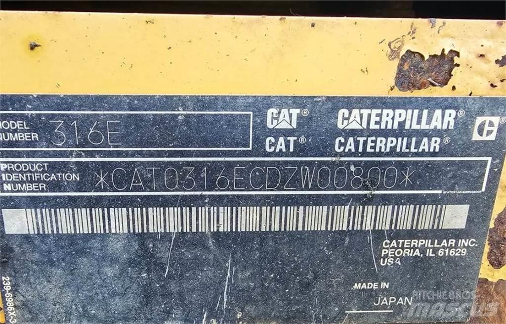 CAT 316EL حفارات زحافة