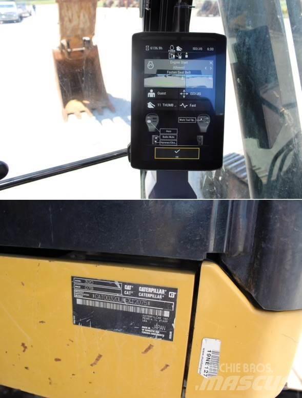 CAT 320 حفارات زحافة