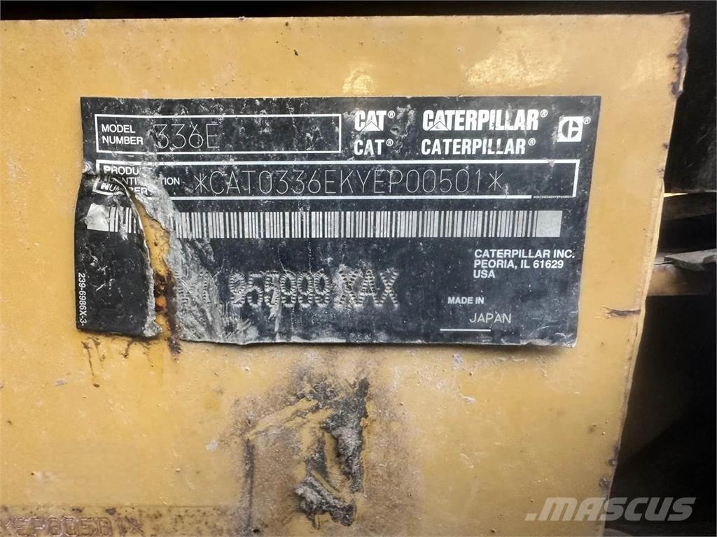 CAT 336EL حفارات زحافة
