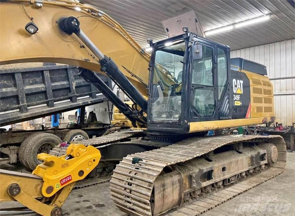 CAT 349 FL حفارات زحافة