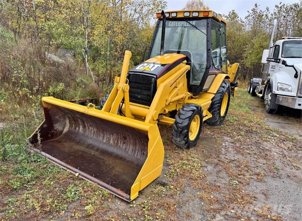 CAT 416D لوادر ذات جرافات عكسية