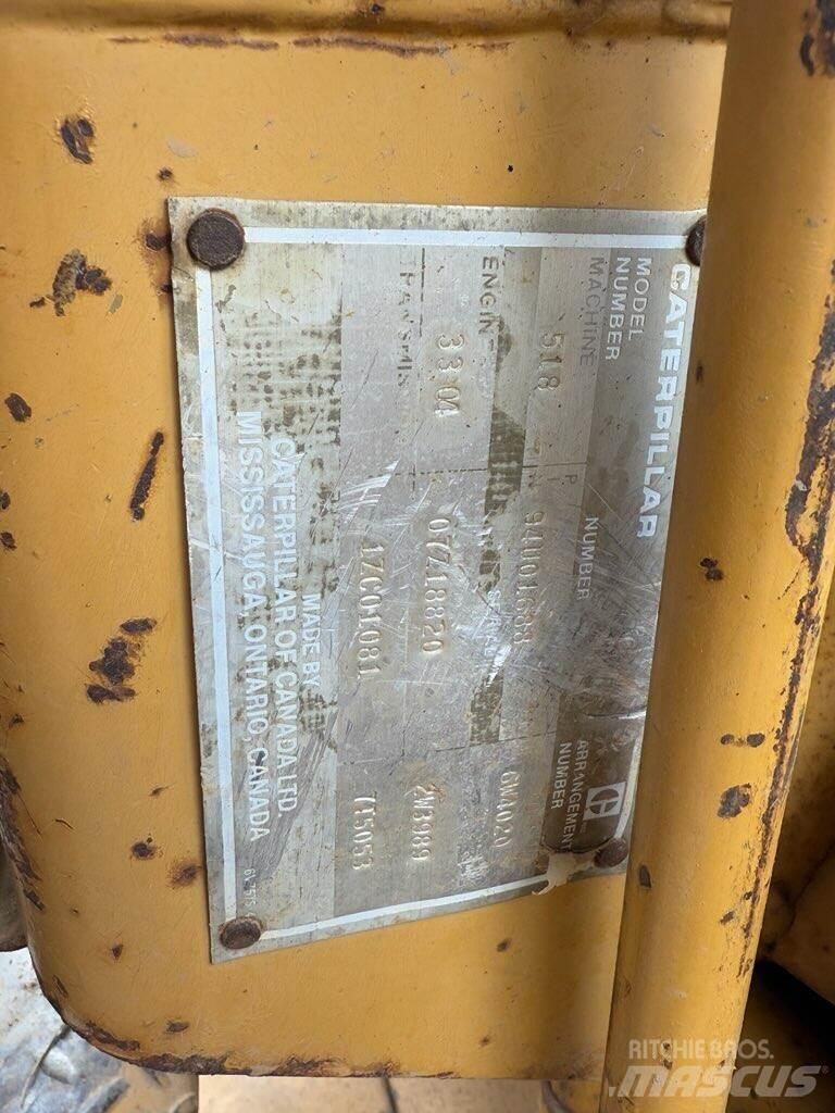 CAT 518 ساحبات الأشجار