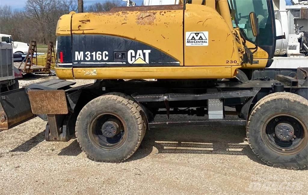 CAT M316C حفارات بعجل