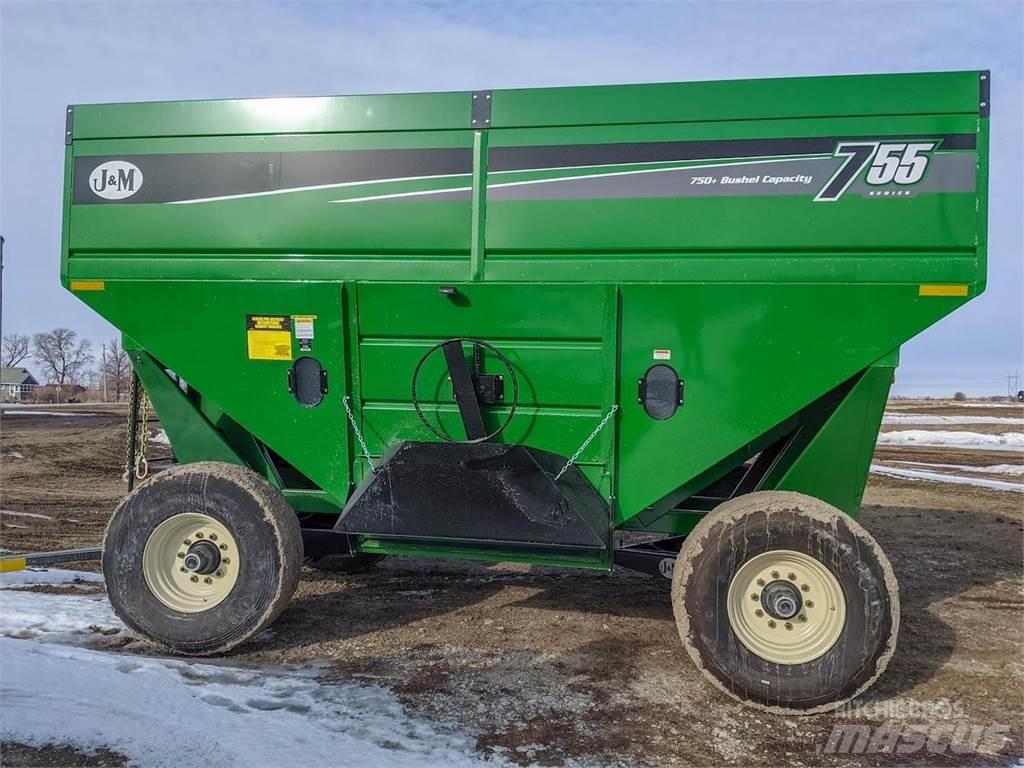 J&M 755SD مقطورة حبوب