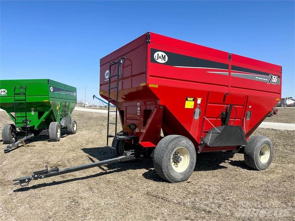 J&M 755SD مقطورة حبوب