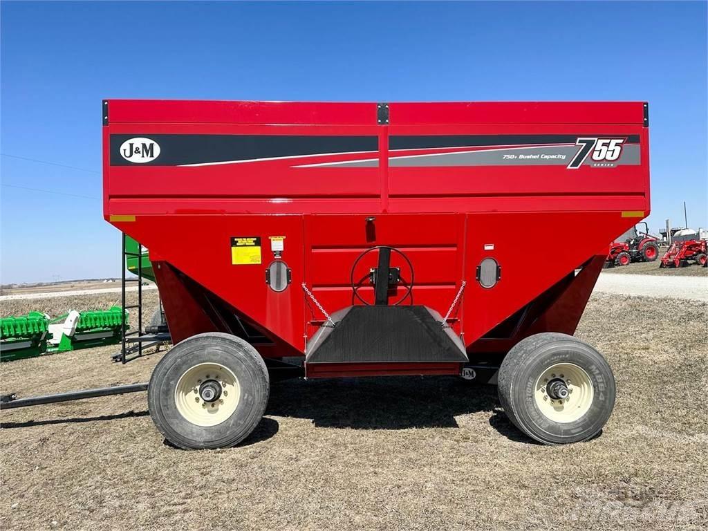 J&M 755SD مقطورة حبوب