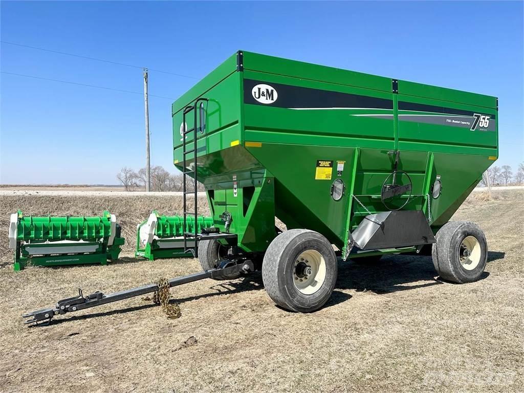 J&M 755SD مقطورة حبوب