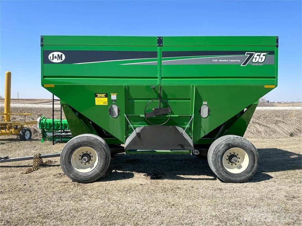 J&M 755SD مقطورة حبوب