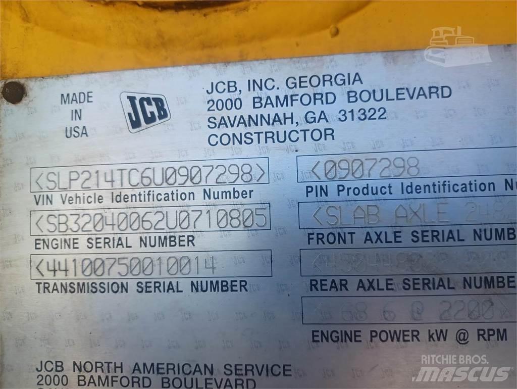 JCB 214 لوادر ذات جرافات عكسية