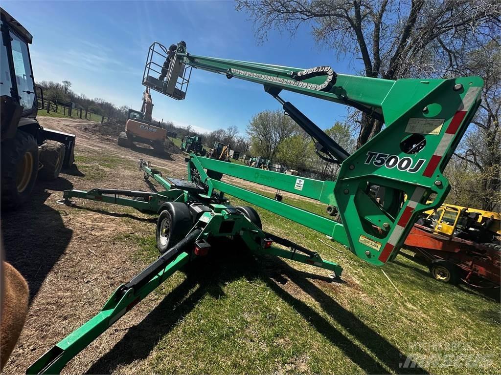 JLG T500J المنصات الهوائية المثبتة على مقطورة